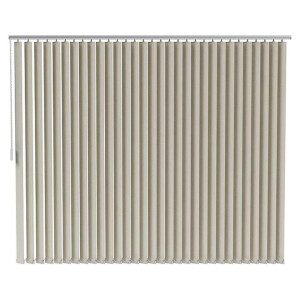 25% korting - Leen Bakker - Fenstr Lamellen Stof Milaan Verduisterend - Zand (25306) - Polyester - Beige - 200x10x10 Cm