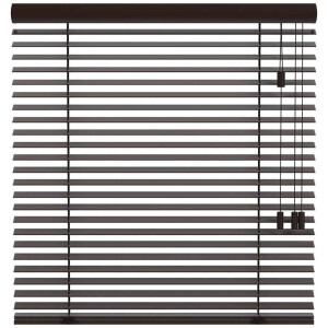 Leen Bakker - Fenstr En Jaloezie New York 50mm - Donker (30401) - Hout - Bruin - 120x10x10 Cm