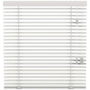 25% korting - Leen Bakker - Fenstr En Jaloezie Praag 50mm - Off-white (10714) - Hout - Wit - 120x10x10 Cm