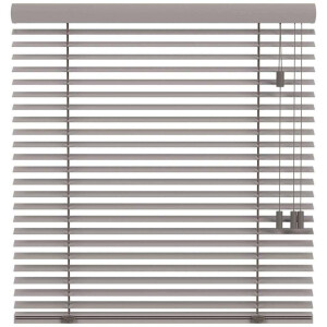 25% korting - Leen Bakker - Fenstr En Jaloezie Kopenhagen 50mm - (30012) - Hout - Taupe - 120x10x10 Cm