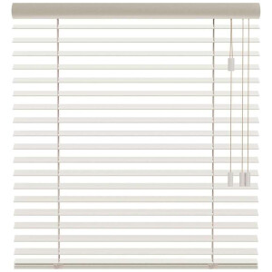 Leen Bakker - Fenstr En Jaloezie New York 65mm - Linnen (25507) - Hout - Taupe - 120x10x10 Cm