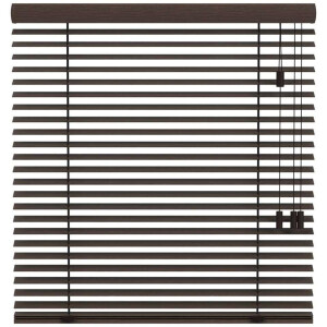 Leen Bakker - Fenstr Jaloezie Tahiti 50mm - Bruin (15901) - Bamboe - Zwart - 120x10x10 Cm