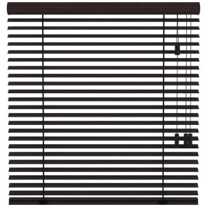 Leen Bakker - Fenstr Jaloezie Miami 50mm - (15014) - Bamboe - Zwart - 120x10x10 Cm