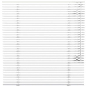 25% korting - Leen Bakker - Fenstr Jaloezie 25mm Extra Mat - (10334) - Aluminium - Wit - 120x10x10 Cm