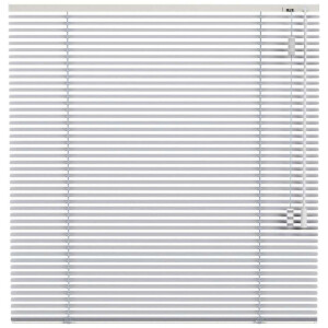 25% korting - Leen Bakker - Fenstr Jaloezie 25mm Geborsteld - Zilver (75002) - Aluminium - Zilverkleurig - 120x10x10 Cm