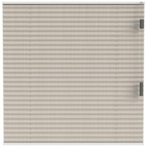 25% korting - Leen Bakker - Fenstr Plisségordijn Lille Enkel 20mm Transparant - (25004) - Polyester - Crème - 120x10x10 Cm