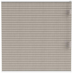 Leen Bakker - Fenstr Plisségordijn Edinburgh Enkel 20mm Transparant - Zand (25313) - Polyester - Beige - 120x10x10 Cm