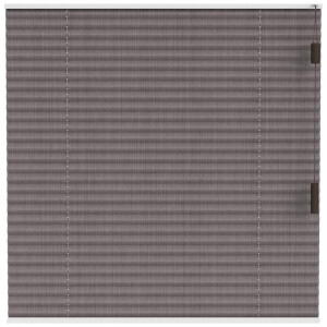 Leen Bakker - Fenstr Plisségordijn Edinburgh Enkel 20mm Transparant - (30803) - Polyester - Bruin - 120x10x10 Cm