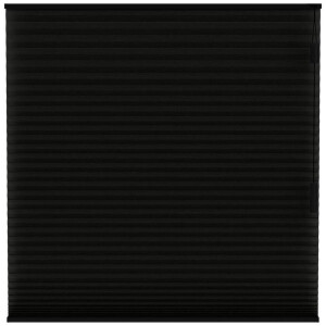 25% korting - Leen Bakker - Fenstr Plisségordijn Chicago Dubbel 25mm Lichtdoorlatend - (15019) - Polyester - Zwart - 120x10x10 Cm