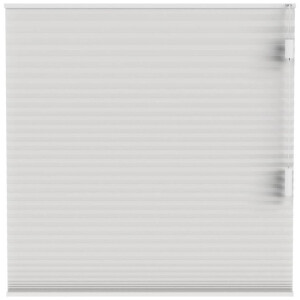 25% korting - Leen Bakker - Fenstr Plisségordijn Boston Dubbel 25mm Lichtdoorlatend - Off-white (10716) - Polyester - Wit - 120x10x10 Cm