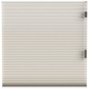 25% korting - Leen Bakker - Fenstr Plisségordijn Montreal Dubbel 25mm Lichtdoorlatend - (25006) - Polyester - Crème - 120x10x10 Cm