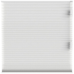 25% korting - Leen Bakker - Fenstr Plisségordijn Montreal Dubbel 25mm Verduisterend - (10329) - Polyester - Wit - 120x10x10 Cm