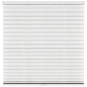 Leen Bakker - Fenstr Plisségordijn Sidney Dubbel 45mm Transparant - Off-white (10718) - Polyester - Wit - 120x10x10 Cm