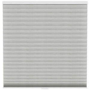 25% korting - Leen Bakker - Fenstr Plisségordijn Sidney Dubbel 45mm Transparant - Linnen (25514) - Polyester - Grijs - 120x10x10 Cm