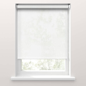 25% korting - Leen Bakker - Fenstr Rolgordijn Prato Transparant - (10026) - Polyester - Wit - 120x10x10 Cm