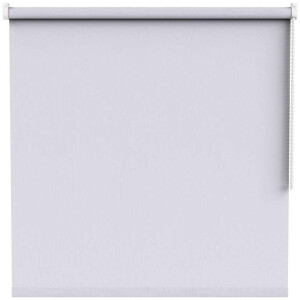 Leen Bakker - Rolgordijn Montana Transparant - Sneeuw (10001) - Polyester - Wit