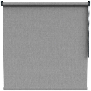 25% korting - Leen Bakker - Fenstr Rolgordijn Keulen Lichtdoorlatend - (20203) - Polyester - Grijs - 120x10x10 Cm