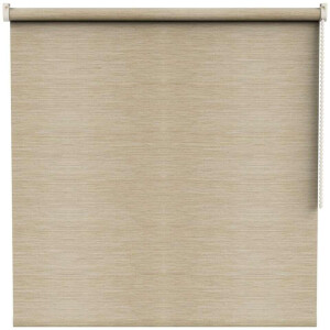 Leen Bakker - Fenstr Rolgordijn Lombok Transparant - Zand (25301) - Polyester - Beige - 120x10x10 Cm