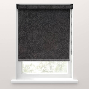 25% korting - Leen Bakker - Fenstr Rolgordijn Siena Lichtdoorlatend - (15045) - Polyester/Acryl - Zwart - 120x10x10 Cm