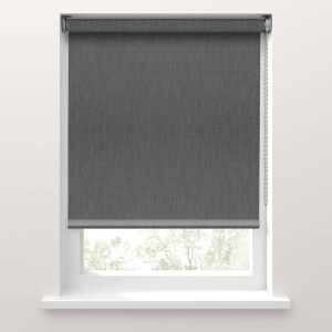 25% korting - Leen Bakker - Fenstr Rolgordijn Cadiz Lichtdoorlatend - Ijzer (20062) - Polyester - Grijs - 120x10x10 Cm