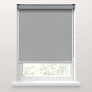 Leen Bakker - Rolgordijn Latina Verduisterend - (20088) - Polyester - Grijs - 120x10x10 Cm