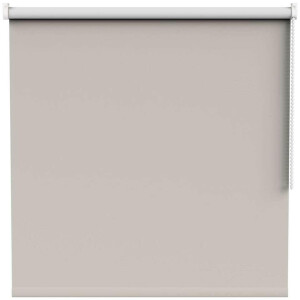 Leen Bakker - Fenstr Rolgordijn Stockholm Verduisterend - Leem (25703) - Polyester - Taupe - 120x10x10 Cm