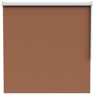 Leen Bakker - Fenstr Rolgordijn Stockholm Verduisterend - Tabak (30954) - Polyester - Bruin - 120x10x10 Cm