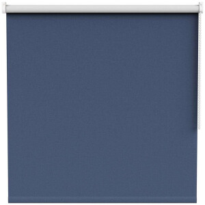 Leen Bakker - Fenstr Rolgordijn Stockholm Verduisterend - Donker (35510) - Polyester - Blauw - 120x10x10 Cm