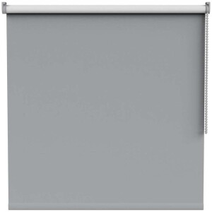 Leen Bakker - Fenstr Rolgordijn Stockholm Verduisterend - (20241) - Polyester - Grijs - 120x10x10 Cm