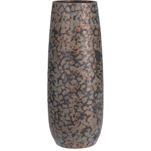 Mica Decorations Clemente Vaas - H55 x Ø21,5 cm - Terracotta - Koper