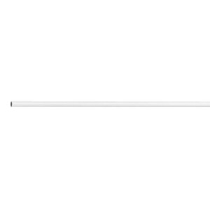 Leen Bakker - Gordijnroede 150cm Metaal - Ø13mm (1208944) - Staal - Wit
