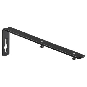 Leen Bakker - Afstandsteun 200mm 2 Stuks - IJzer - Zwart