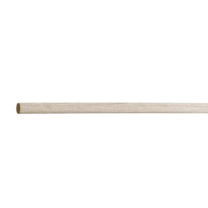 Leen Bakker - Gordijnroede 120cm FSC Vintage - Ø28mm (1280073) - Hout - Beige