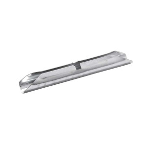 Leen Bakker - 1 Verbinder Voor Metalen Roedes Ø16mm - Metaal - Zilverkleurig