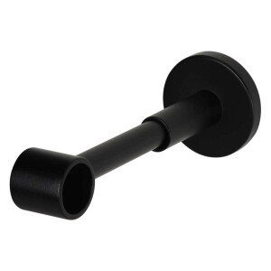 Leen Bakker - 1 Steun Inkortbaar 7-15cm Ø20mm - Metaal - Zwart