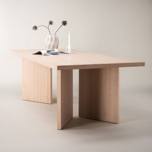 Nohr Eettafel 'Navarro' Whitewash, 240 x 100cm