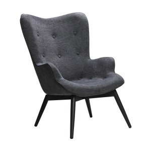 Artistiq Fauteuil 'Anderson', kleur Donkergrijs