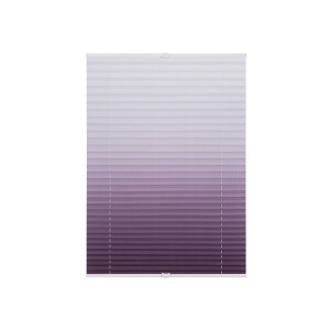 Lichtblick plisségordijn (Taupe/wit, 100 x 130 cm)