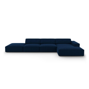 5-zits hoekbank Jodie velvet rechts | Micadoni Limited Edition