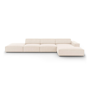 5-zits hoekbank Jodie velvet rechts | Micadoni Limited Edition