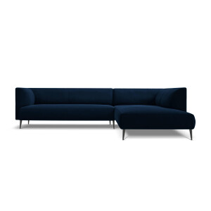 5-zits hoekbank Selena velvet rechts | Micadoni Limited Edition
