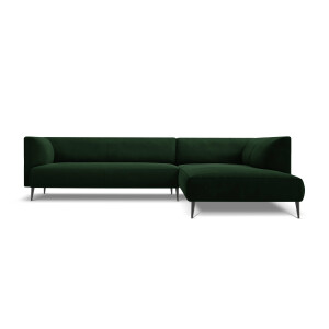 5-zits hoekbank Selena velvet rechts | Micadoni Limited Edition