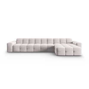 5-zitshoekbank Kendal velvet rechts | Micadoni Limited Edition