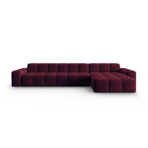 5-zitshoekbank Kendal velvet rechts | Micadoni Limited Edition