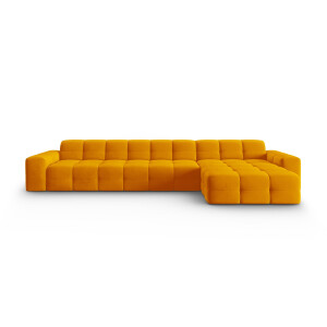 5-zitshoekbank Kendal velvet rechts | Micadoni Limited Edition