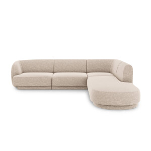 5-zitshoekbank Miley rechts chenille | Micadoni Limited Edition