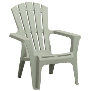 Leen Bakker - Loungestoel Maryland - Licht - Kunststof - Groen - 80x73x88 Cm