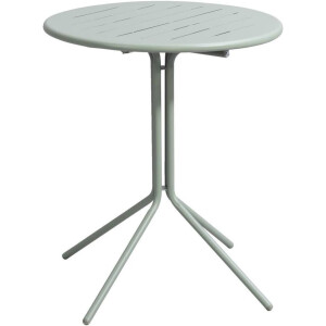 Leen Bakker - Bistrotafel Vence - 70xØ60 Cm - Metaal - Groen