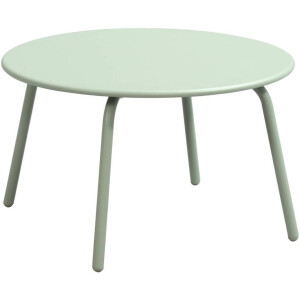 Leen Bakker - Bijzettafel Montreal - / - 36xØ60 Cm - Metaal - Groen