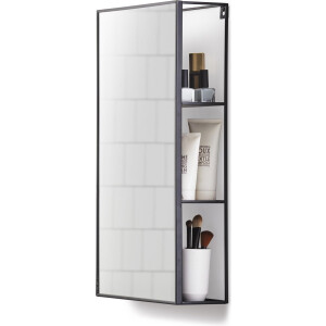 Umbra Cubiko wandspiegel met planken